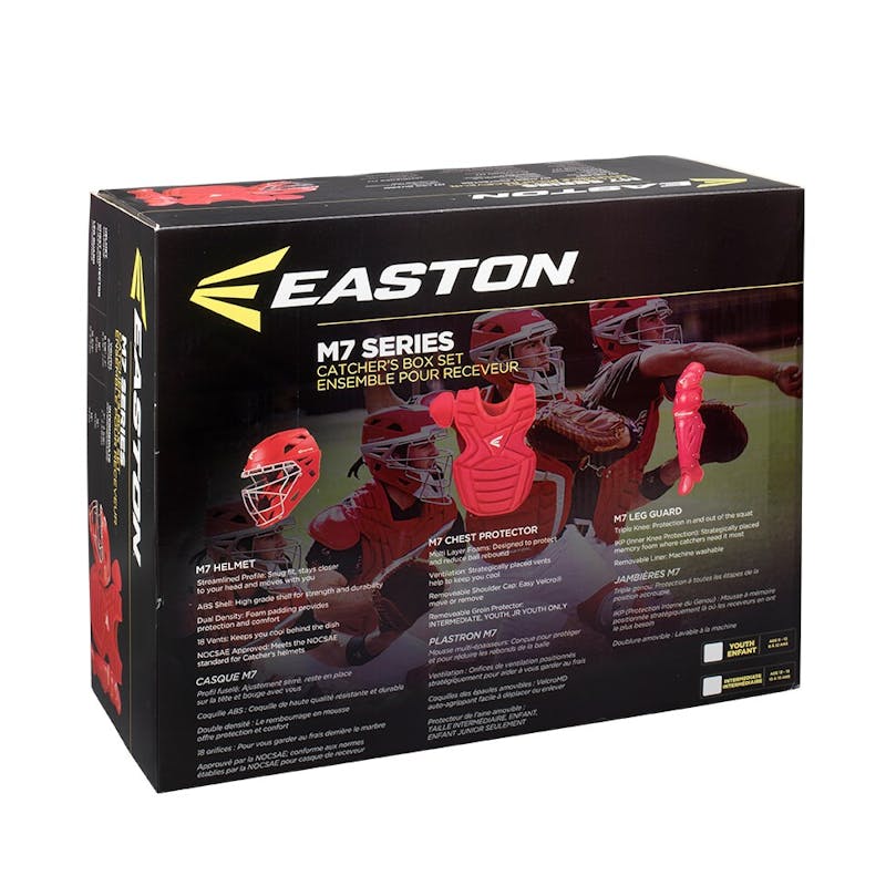 Easton M7 Catchers Gear Box Set Youth Black