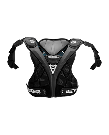 Maverik Rome RX Shoulder Pad Lacrosse Size L Black for sale online 
