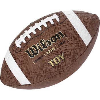 NEW Wilson TDY Composite Youth Size Game Football Piloflex Superskin 